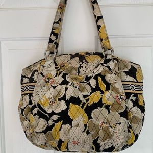Vera Bradley yellow paisley bag